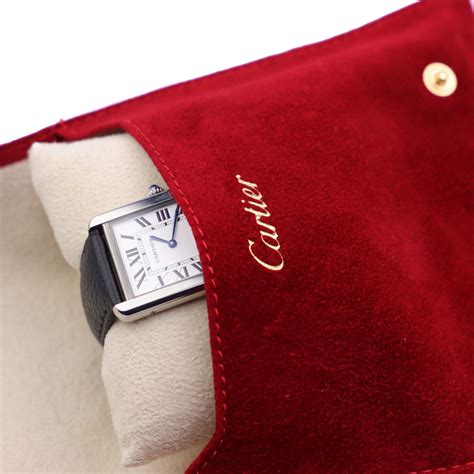 cartier travel pouch|cartier watch travelling bag.